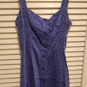 Reformation Blue Virgil Floral Dress Size 2
